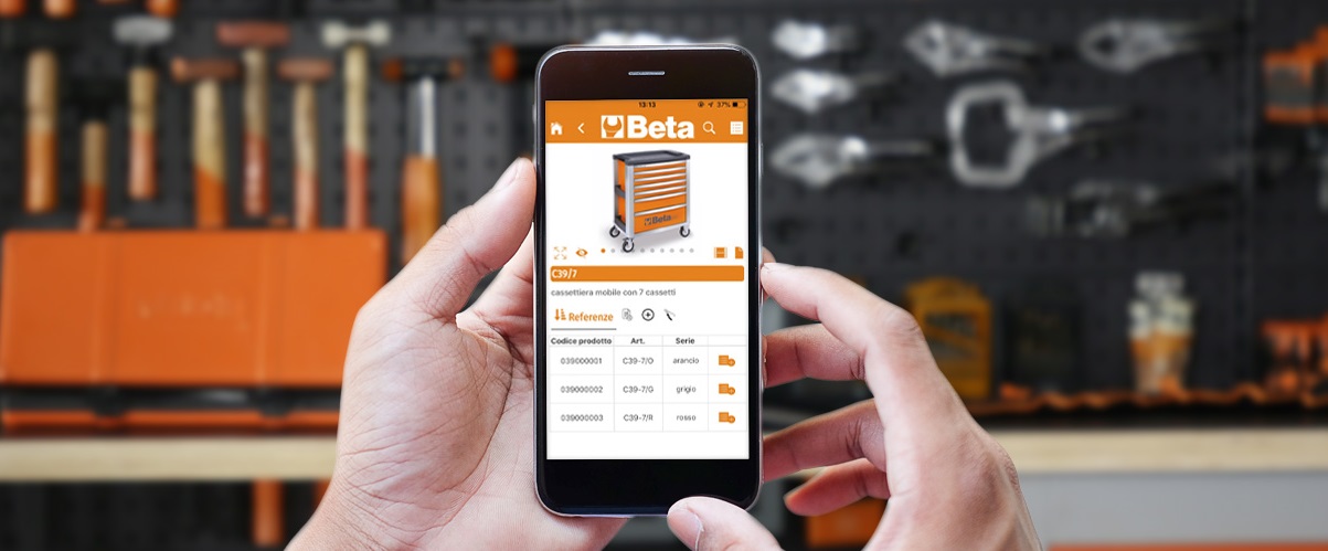 APP BETA Utensili, Catalogo Online/Offline