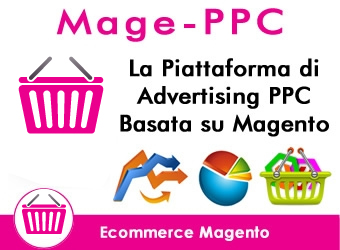 Piattaforma di advertising Pay per Click sviluppata su Magento Commerce