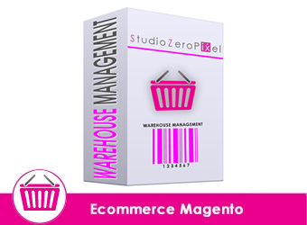 Magento Modulo Gestione Magazzino Shop Online Outlet Negozio gestione automatizzata codici a barre